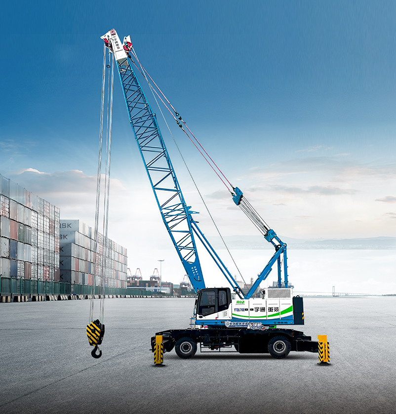 纯电动港口轮胎起重机